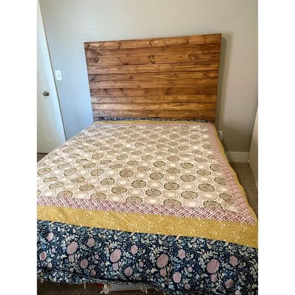 Anthropologie Meguro Cotton Slub Duvet Covern Queen Size EUC Duvet Only - Picture 5 of 8